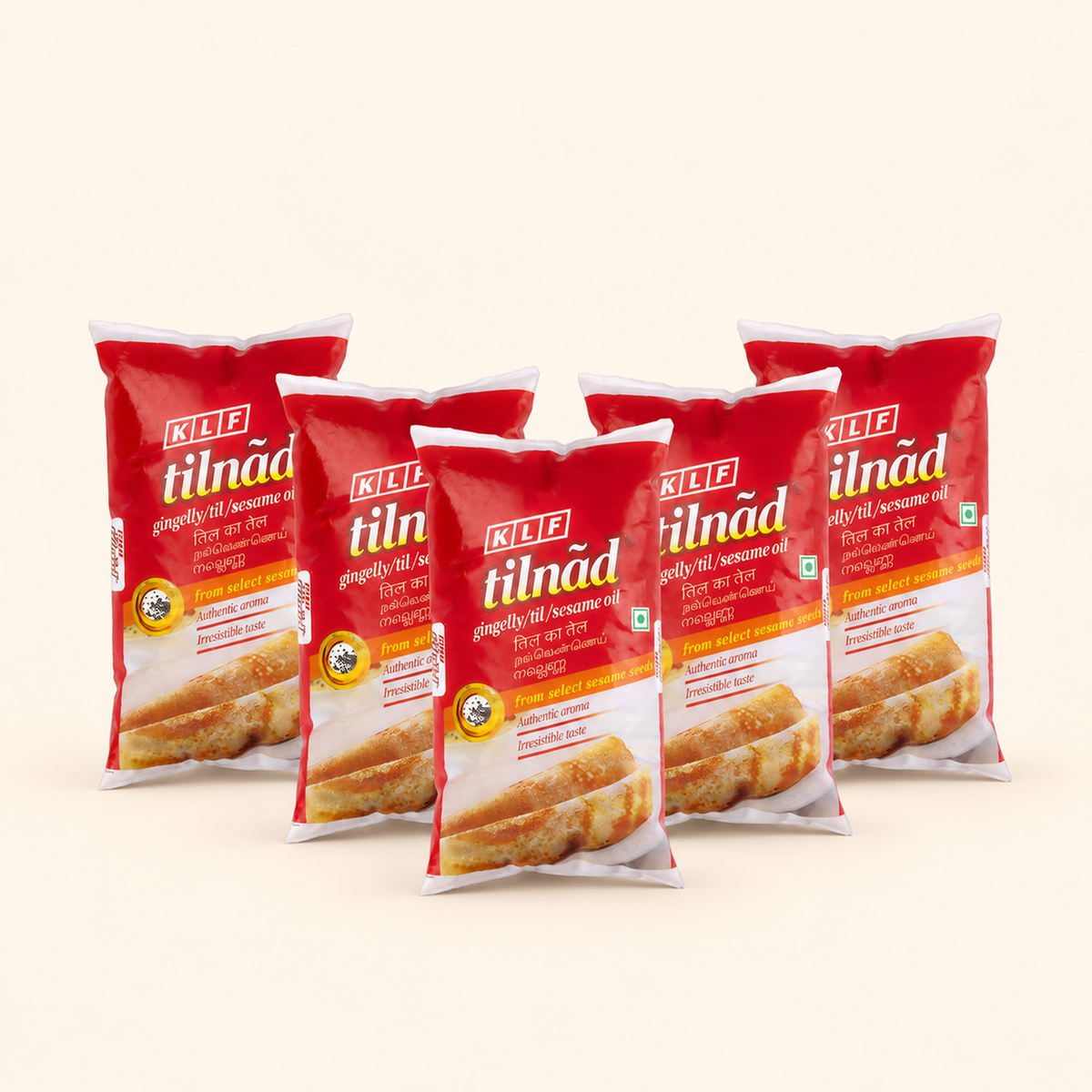 KLF Tilnad (Gingelly) Sesame Oil Pouch