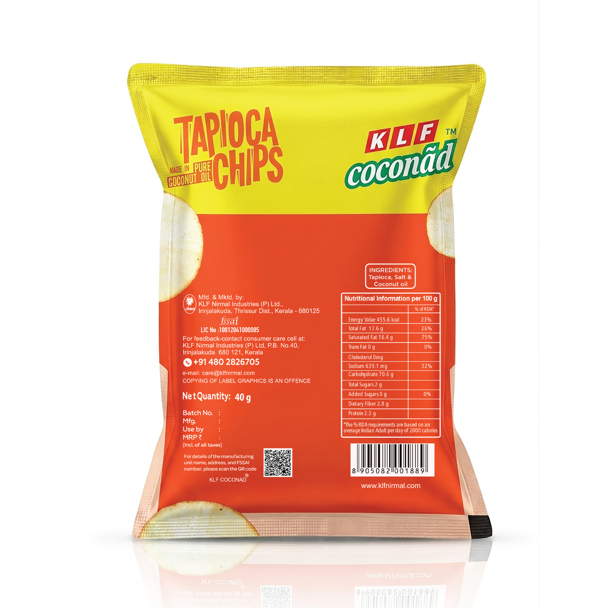 KLF Coconad Tapioca Chips