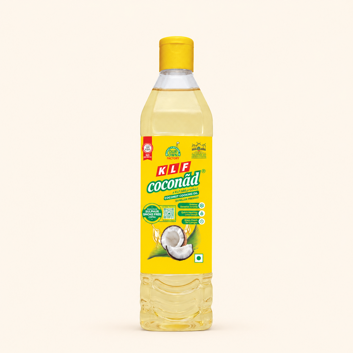 KLF Coconad Coconut Cooking Oil Bottle