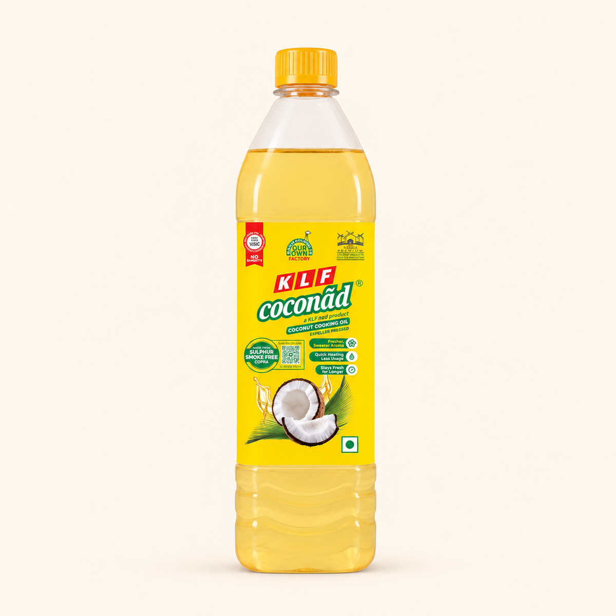 KLF Coconad Coconut Cooking Oil Bottle