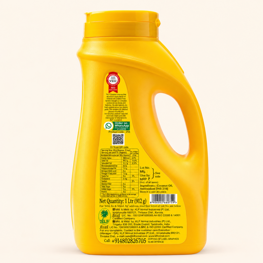 KLF Coconad Coconut Cooking Oil Jar