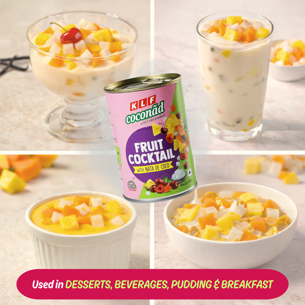 KLF Coconad Fruit Cocktail with Nata de Coco