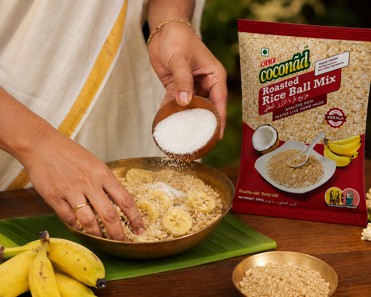 KLF Coconad Avalose Podi (Roasted Rice Ball Mix) — lifestyle image