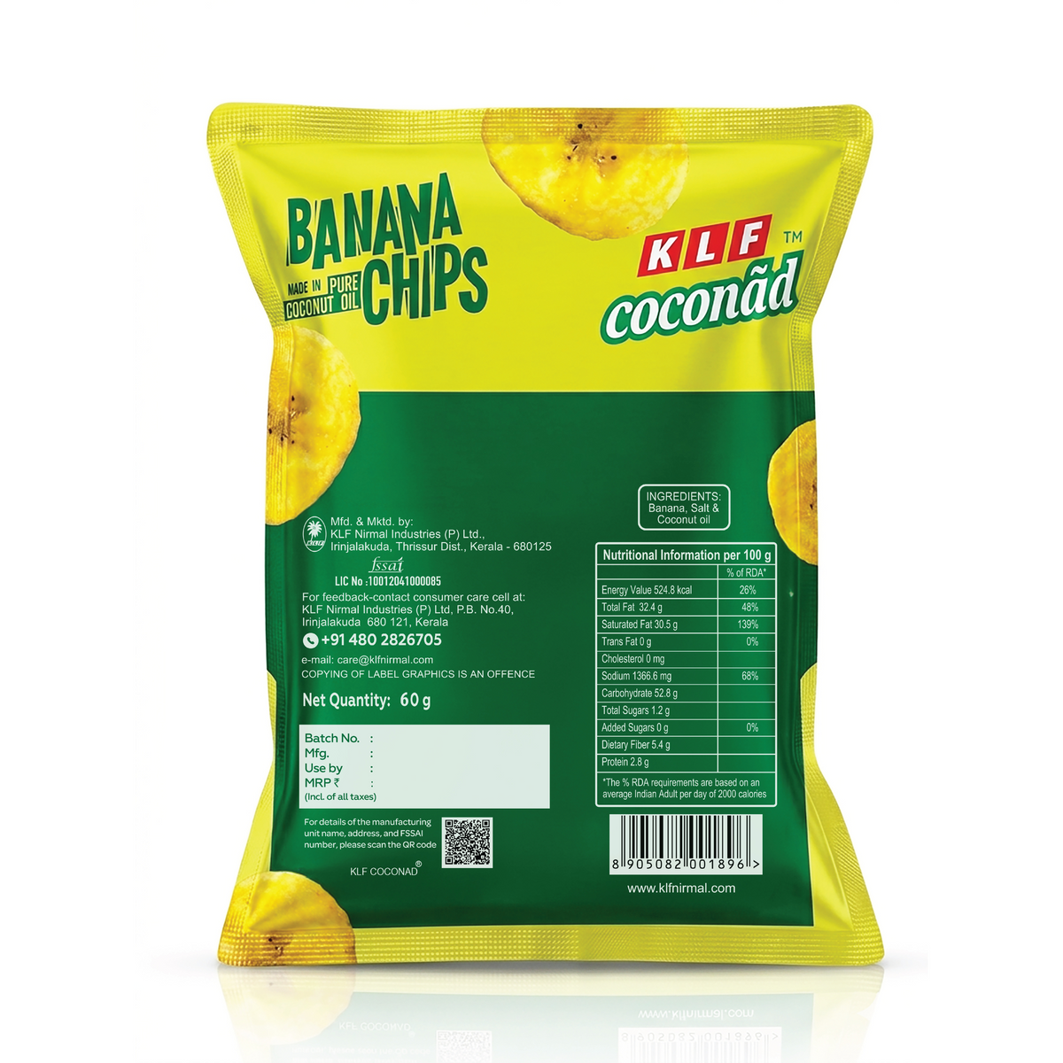 KLF Coconad Kerala Banana Chips