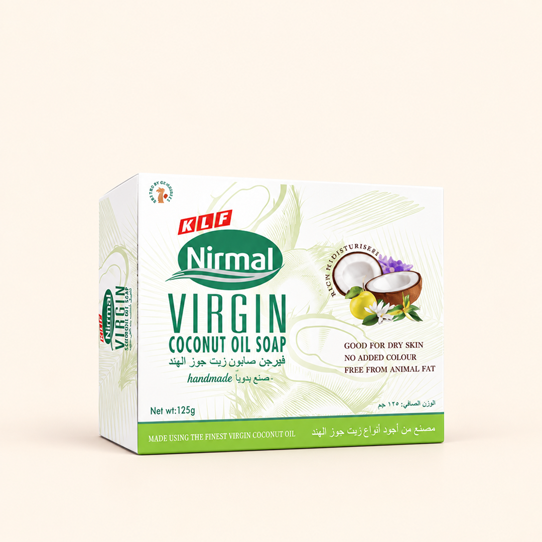 KLF Nirmal Virgin Coconut Oil Handmade Soap (Pack of 5)