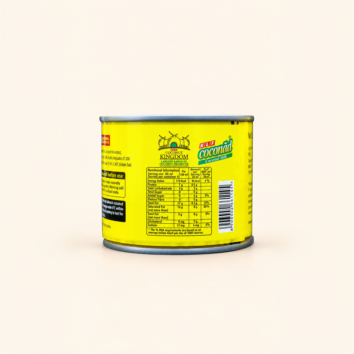 KLF Coconad Coconut Milk (17% coconut fat)