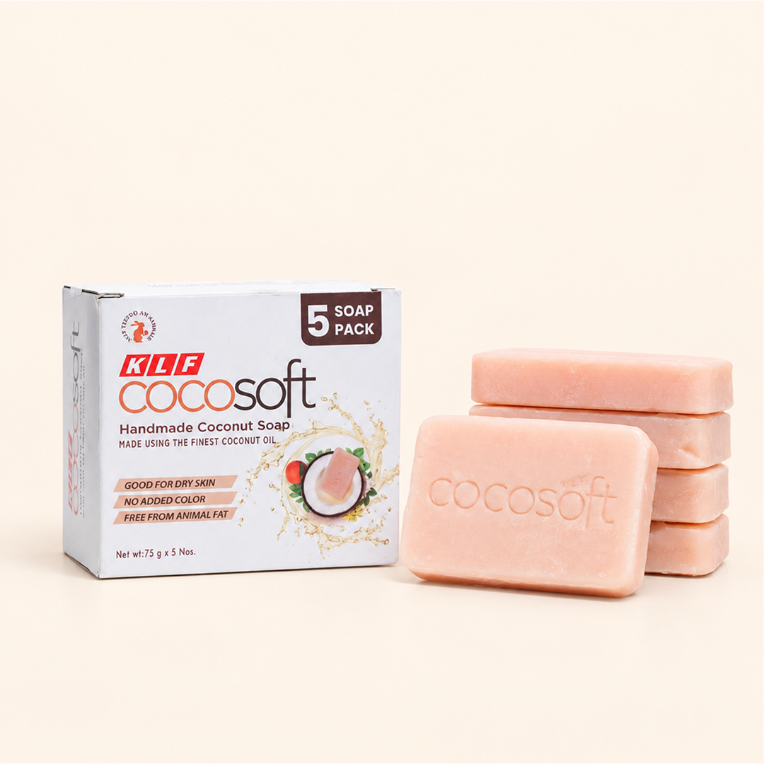 KLF Nirmal Cocosoft Handmade Soap Pack of 5