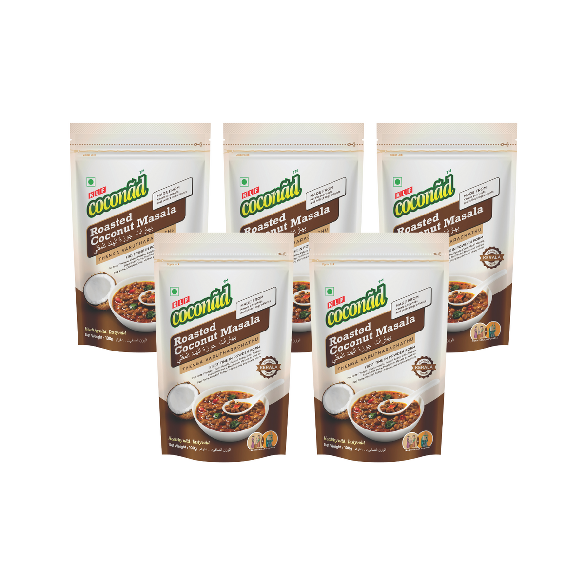 KLF Coconad Roasted Coconut Masala (Thenga Varutharachathu)