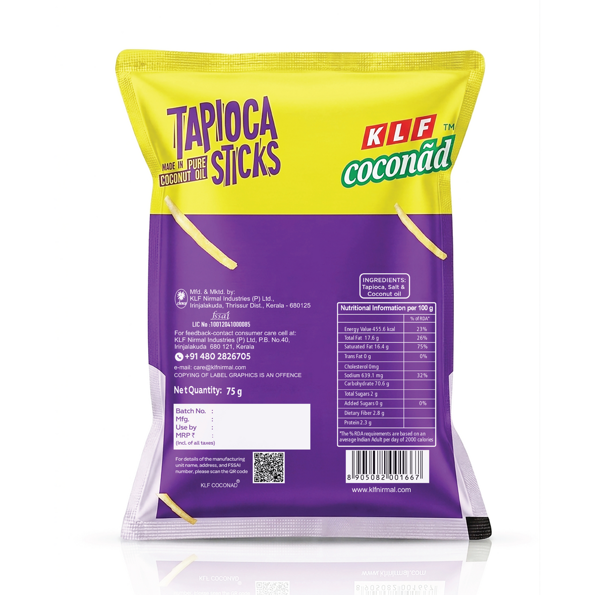 KLF Coconad Tapioca Sticks